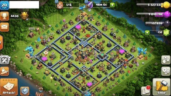 Clash of Clans SC ID-[Jul1]TH 14//Xp 211//Heroes 61-79-50-13=Fee Change NAME - Image 1