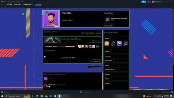 CS2 INFERNO + CSGO prime account with 2x [2023 Medal, Riptide Diamond Coin] DMG 33+wins | 85+ hours | First Email available | Instant access - Image 1