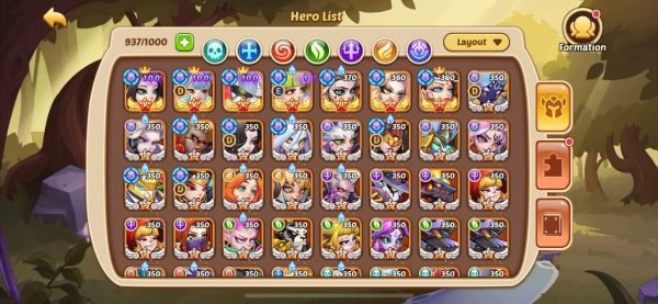 140T2:IOS - Lv 408 - Vip 8 - S1 - 18 Void Heroes ( 4 Void T5 ) - 37 - Image 1