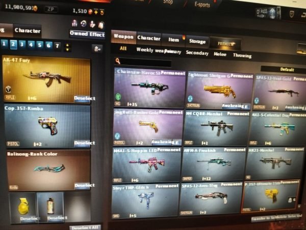Smooth account 2 VIP 3 Star ✨ BALISONG+Spas-12 void Gold +15,000 ZP + 224 items Instant Delivery - Image 1