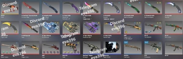 CSGO2 | Rare Inventory | AWP Fade | M4A4 Howl | AK-47 Fire Serpent | Karambit Doppler | 506 Items | High K/D | Full Acc - Image 1
